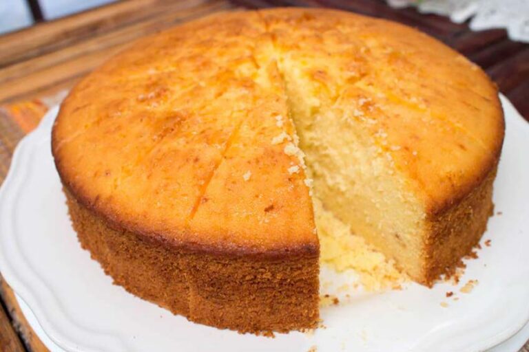 Receta de pastel 5 tazas