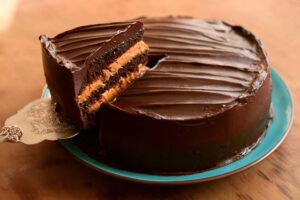 Receta de pastel de chocolate y dulce de leche