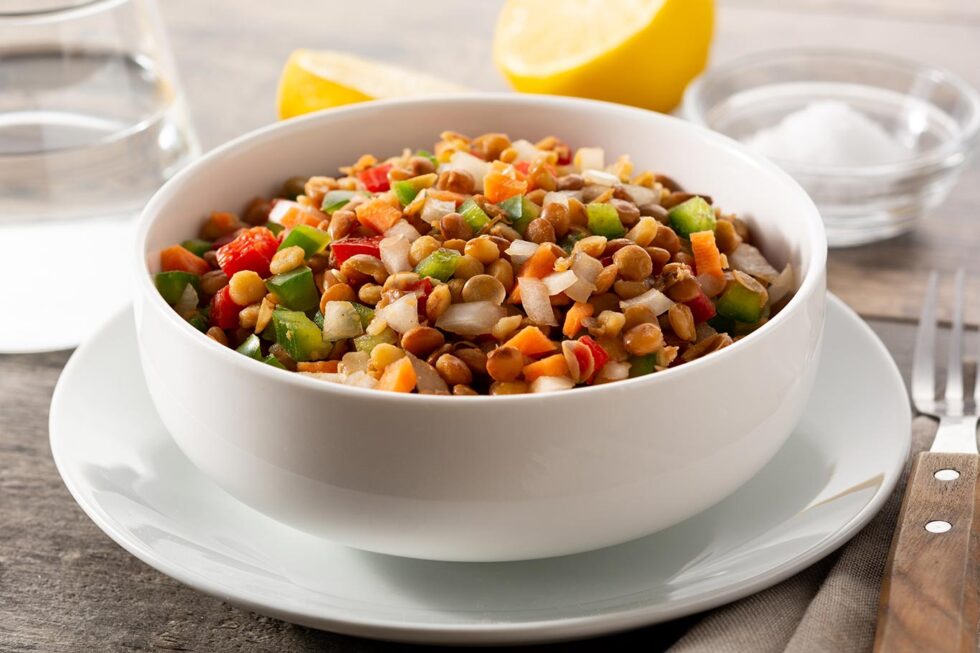 Ensalada de lentejas