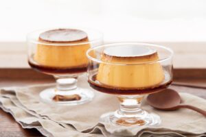 Flan de galletas