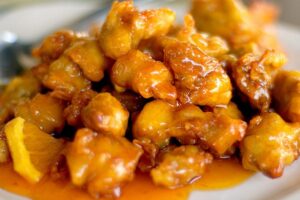 Pollo a la naranja