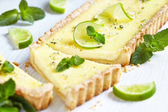 Tarta de queso al mojito