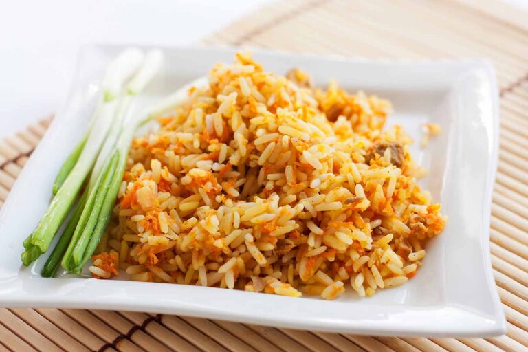 Arroz a la naranja