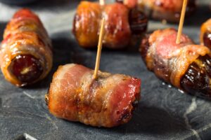 Receta de dátiles con bacon
