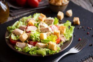 Receta fácil de ensalada César