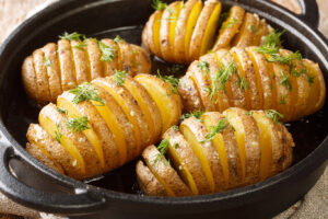 Receta de patatas Hasselback