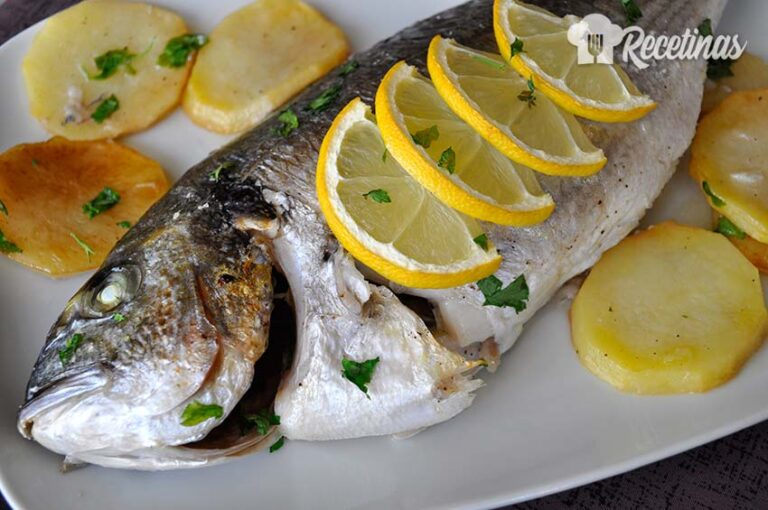 Dorada al horno Recetinas