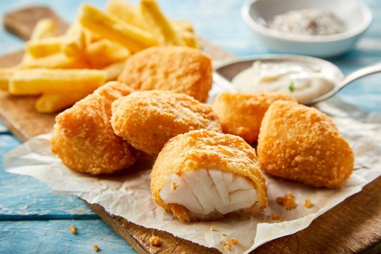 Nuggets de merluza fáciles