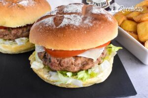 Receta de hamburguesas de carne