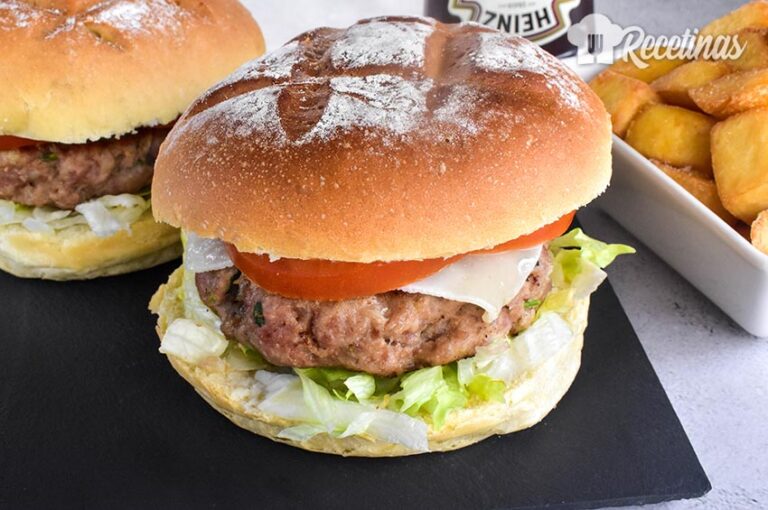 Receta de hamburguesas de carne