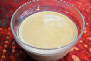 Receta de arroz con leche y café