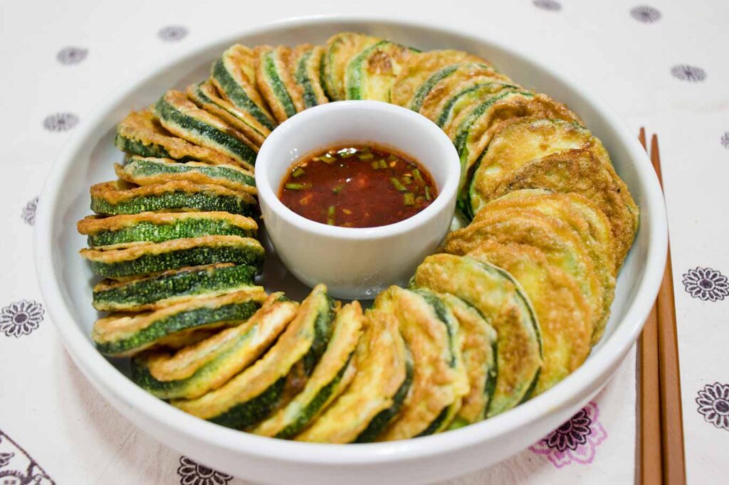 Receta de calabacín rebozado