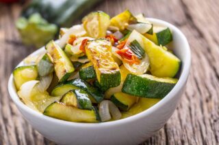Receta de ensalada de calabacín a la parrilla