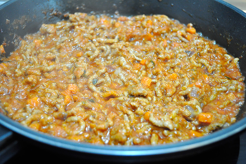 Salsa boloñesa para pasta