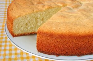 Receta de bizcocho casero