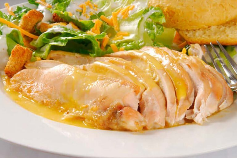 Receta de pechugas de pollo en su jugo
