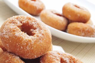 Rosquilla con leche condensada, receta de la abuela