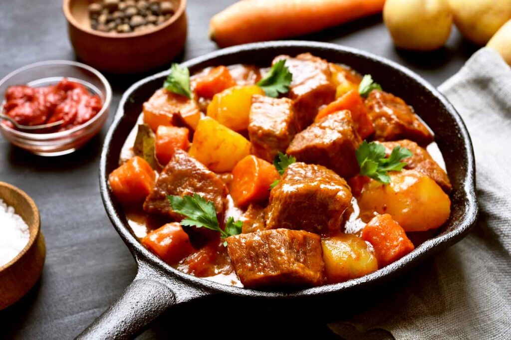 Caldereta de cordero, receta de la abuela — free download