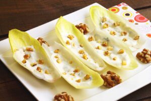Receta de endivias al roquefort