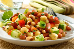 Receta de ensalada de frijoles
