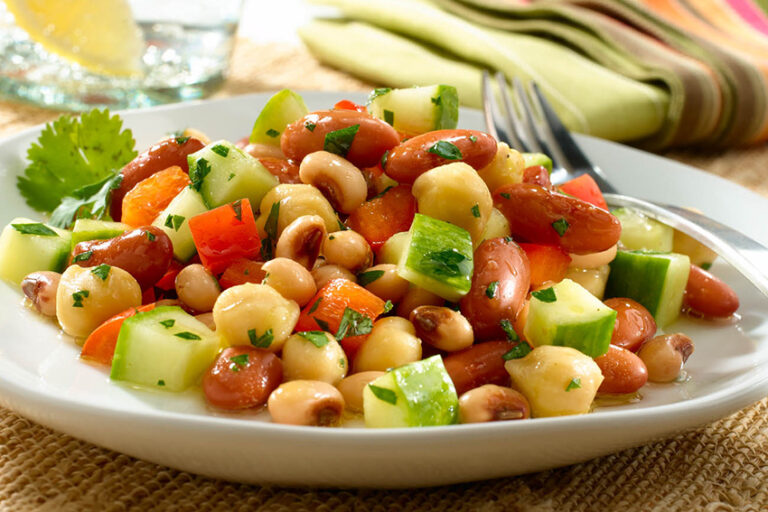 Receta de ensalada de frijoles