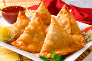 Receta de samosas vegetarinas