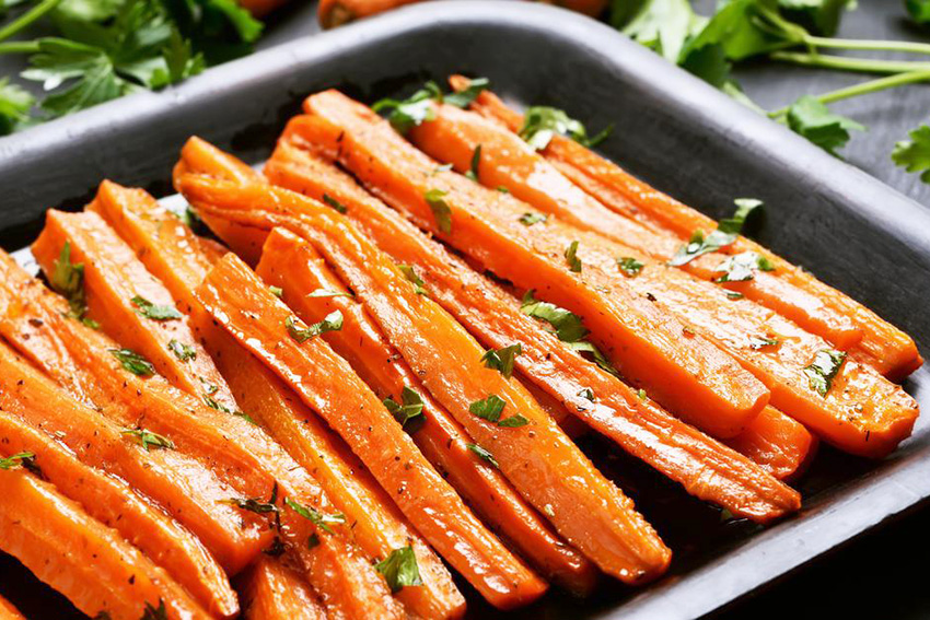 Receta de zanahorias asadas al horno