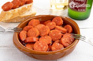 Receta de chorizo a la sidra