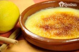 Receta de crema catalana casera