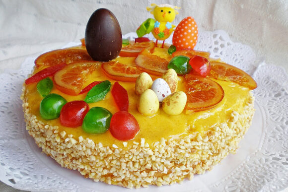 Mona de Pascua de yema