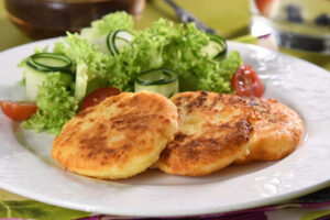 Receta de tortitas de papa y queso