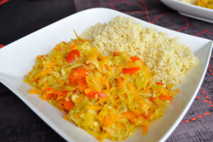 Receta de cuscús vegetariano
