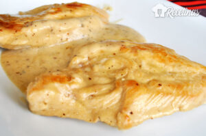 Receta de pechugas de pollo en salsa
