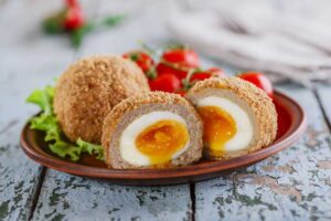 Receta de huevos escoceses