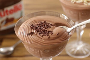 Receta de mouse de Nutella