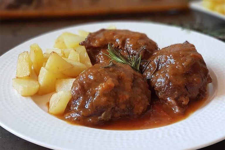 Receta de carrilleras de cerdo en salsa
