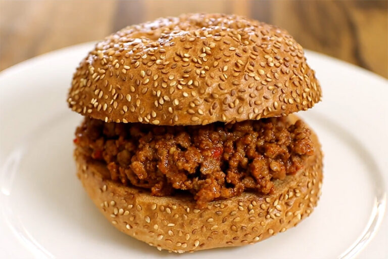 Receta de sándwich de carne al estilo americano
