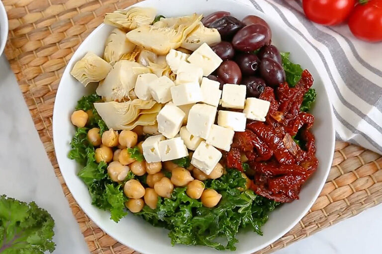 Receta de ensalada de garbanzos y alcachofas