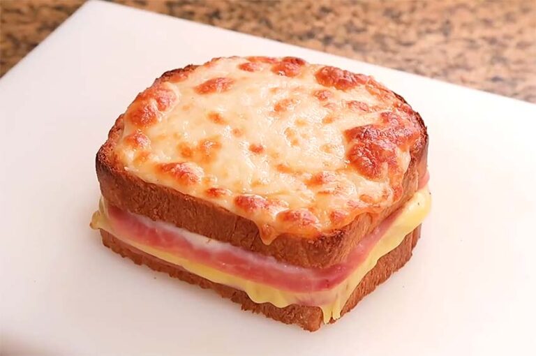 Receta de sándwich Croque Monsieur