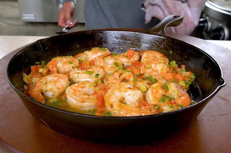 Receta de camarones al tequila