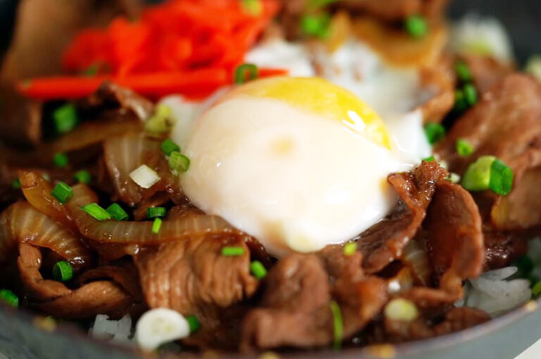 Receta de gyudon