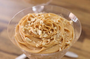 Receta de mousse de cacahuete
