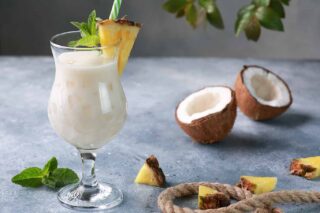 Receta de piña colada sin alcohol