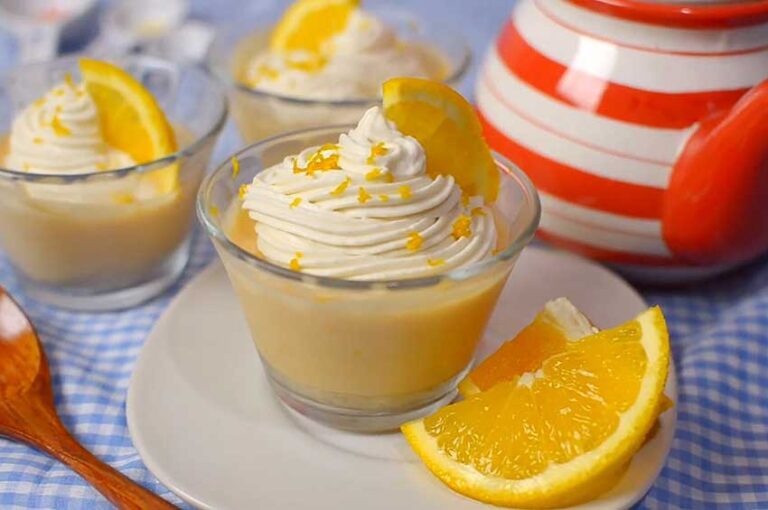 Receta de mousse de naranja casero