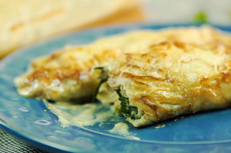 Receta de canelones gratinados