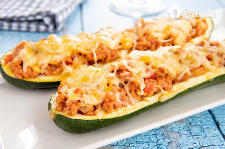 Receta de calabacines rellenos