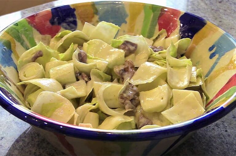 Receta de ensalada de endivias con anchoas