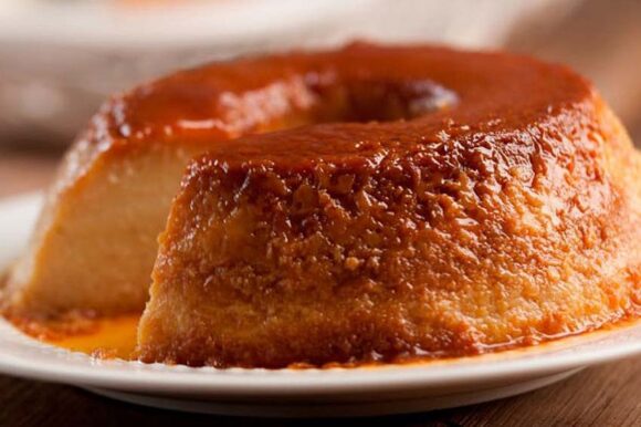 Budín de pan con pasas