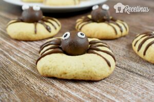 Receta de galletitas araña