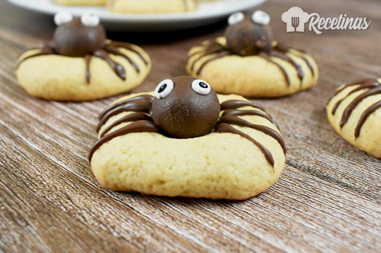 Receta de galletitas araña